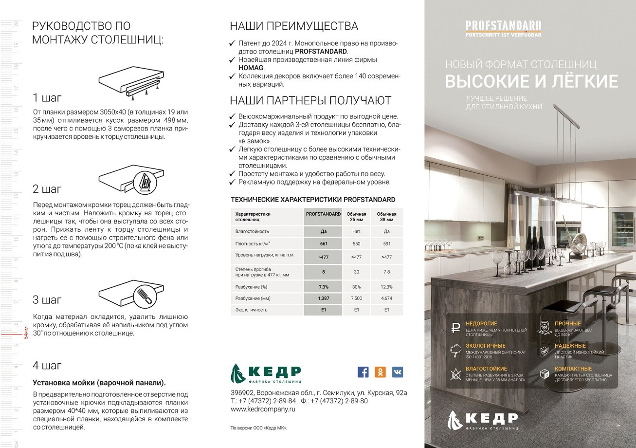 Столешница КЕДР 600х3000х56 мм 3027/S Гранит белый — цена в Ижевске, купить  в интернет-магазине, характеристики и отзывы, фото